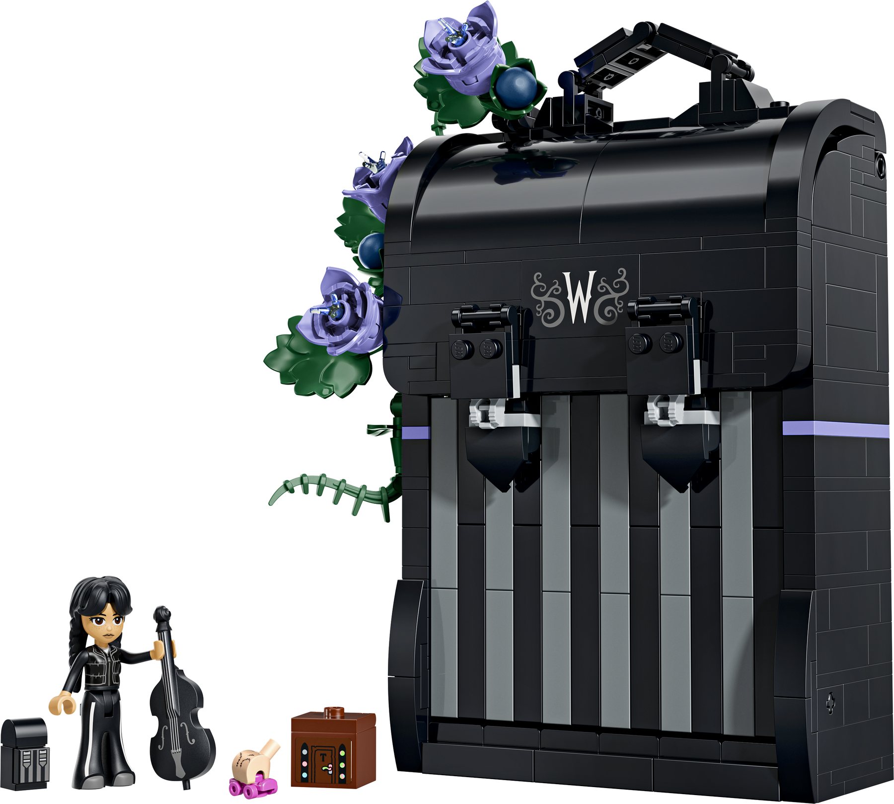 Official LEGO image of Wednesday Backpack