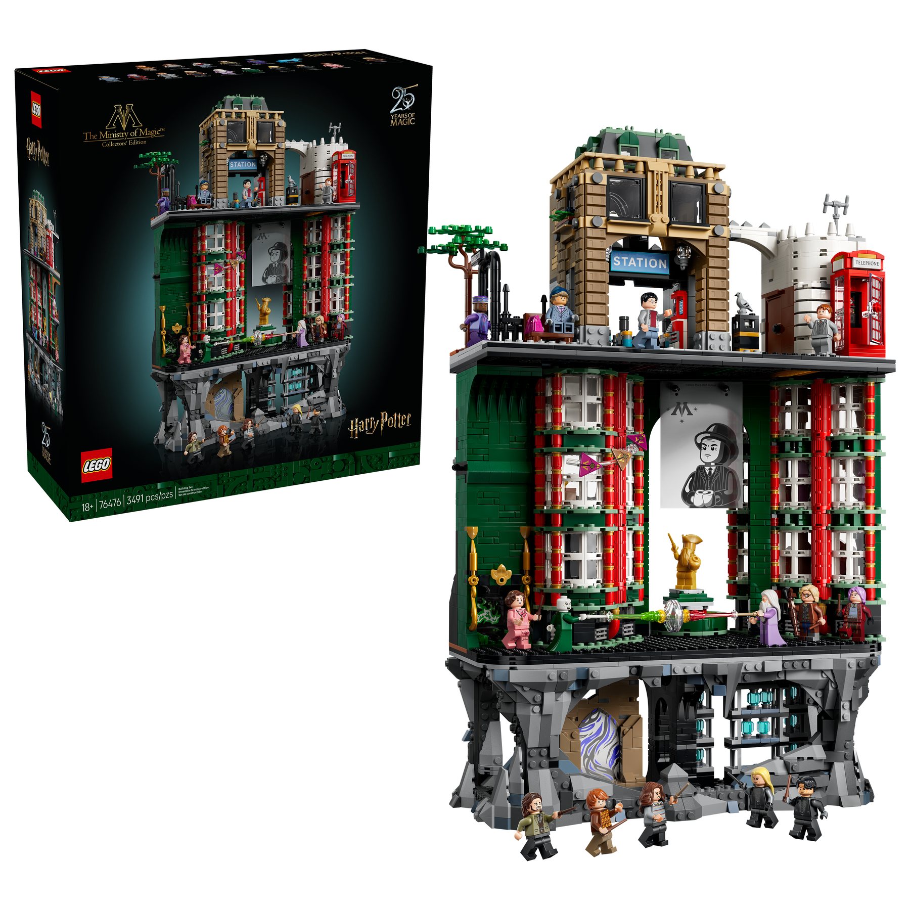 Official LEGO image of The Ministry of Magic – Collectors' Edition