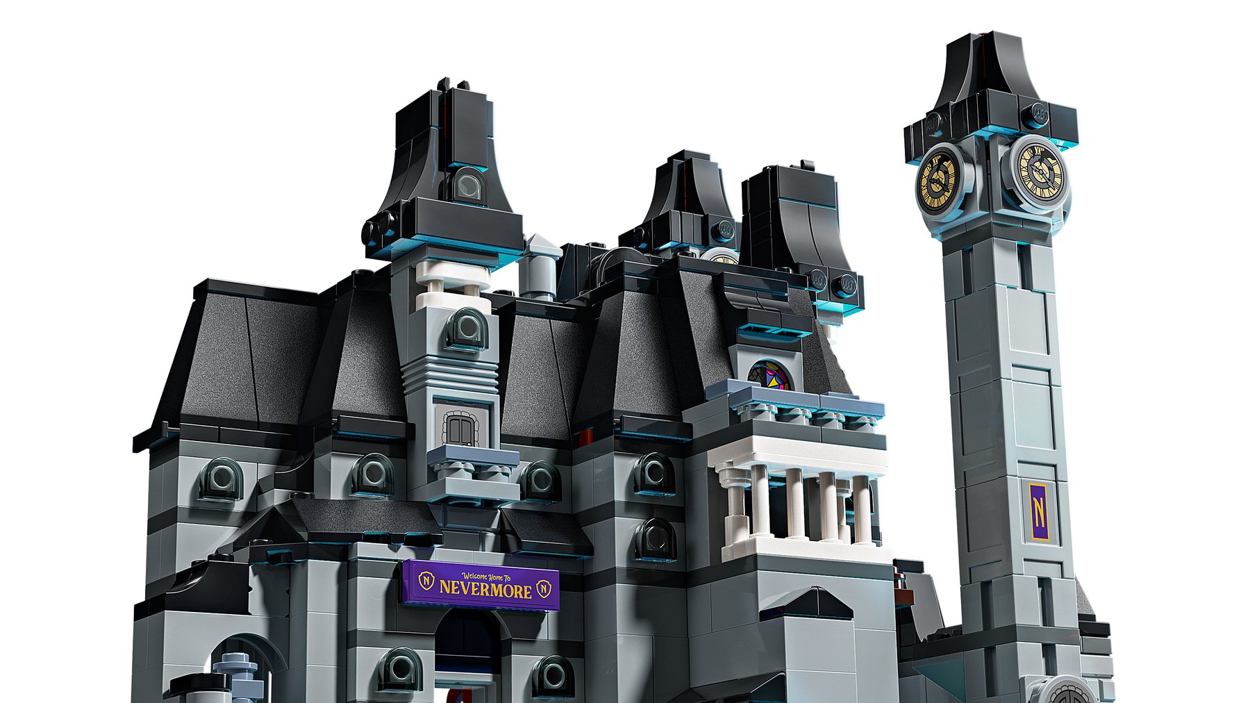 Official LEGO image of Nevermore Academy