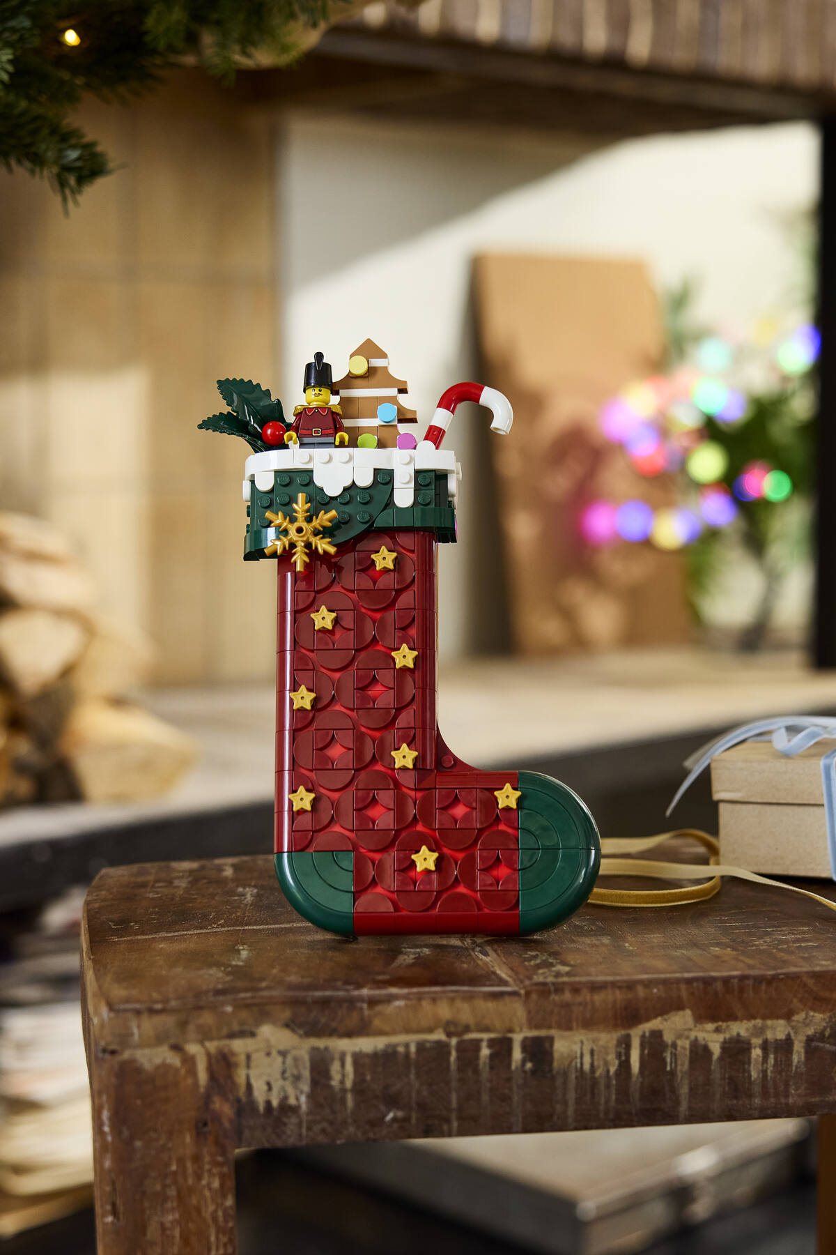 Official LEGO image of Christmas Stocking