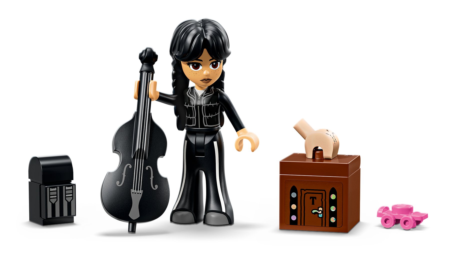 Official LEGO image of Wednesday Backpack