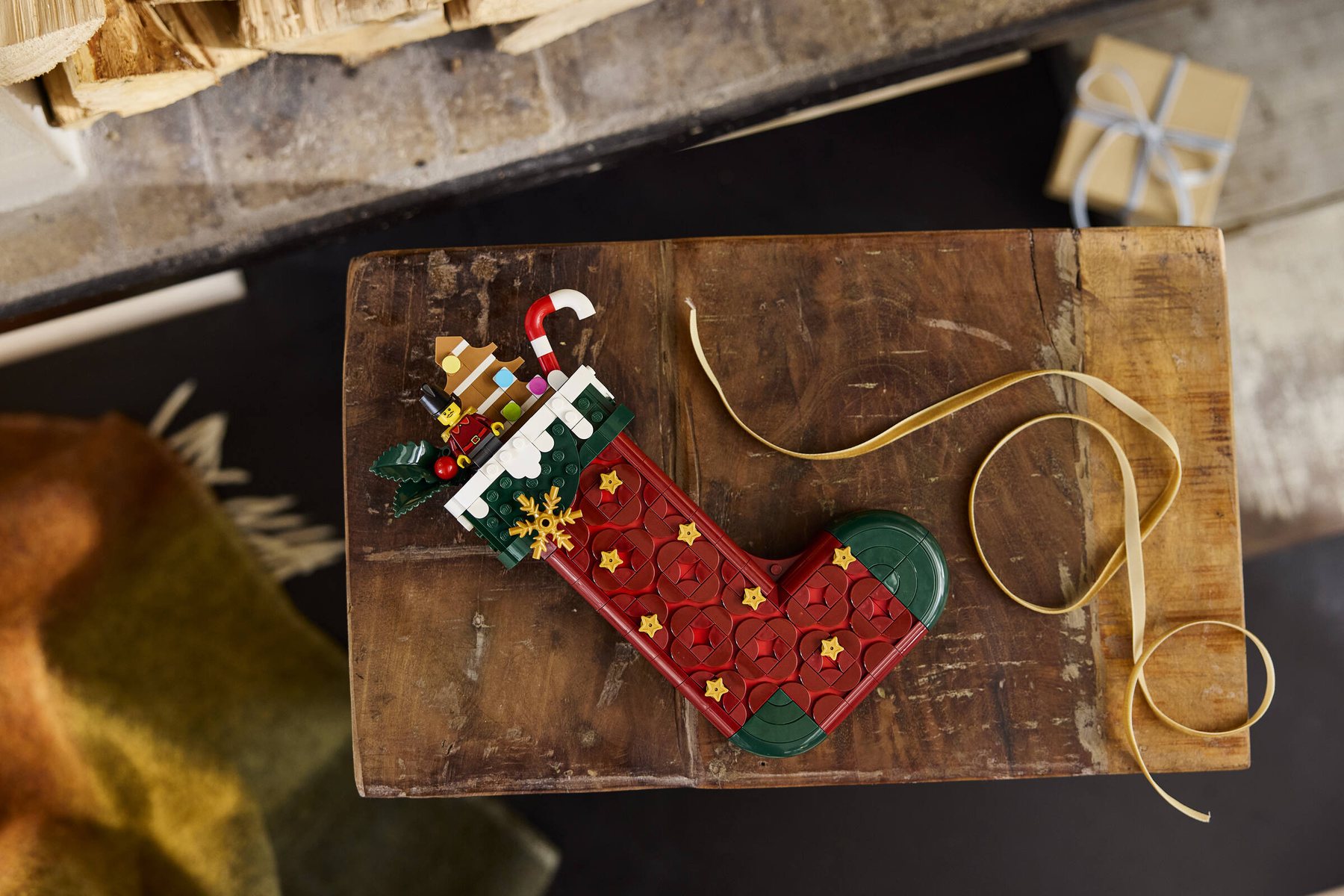 Official LEGO image of Christmas Stocking