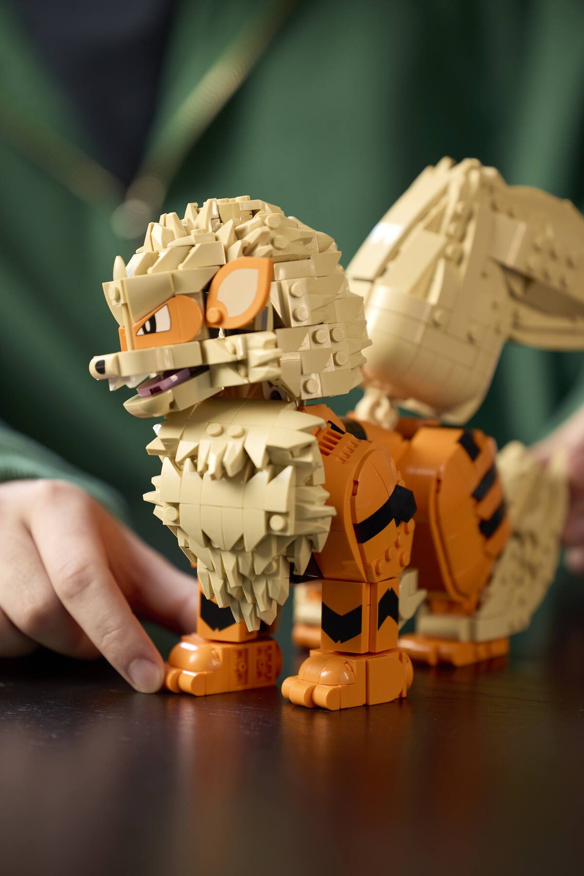 Official LEGO lifestyle image of Arcanine