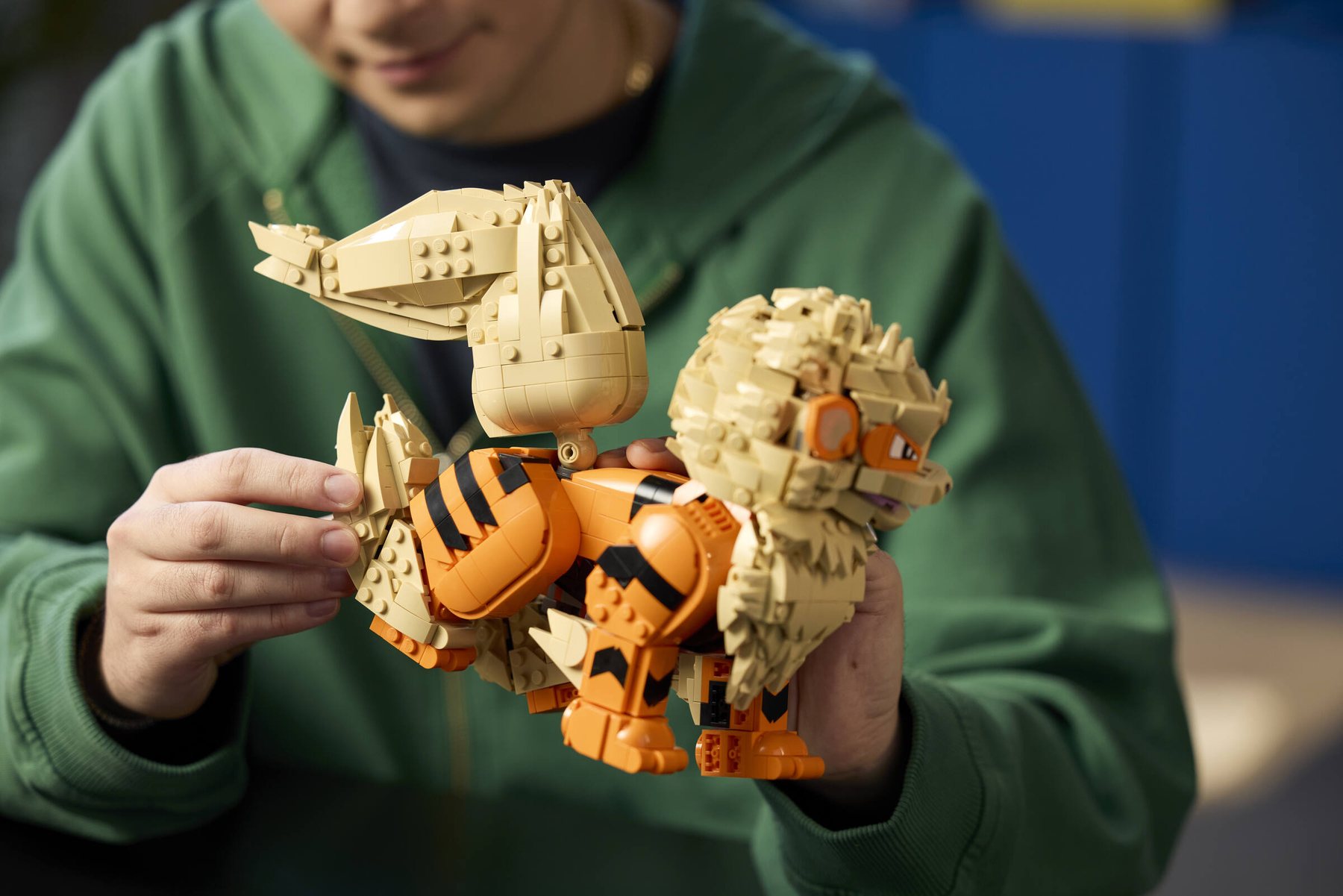 Official LEGO lifestyle image of Arcanine