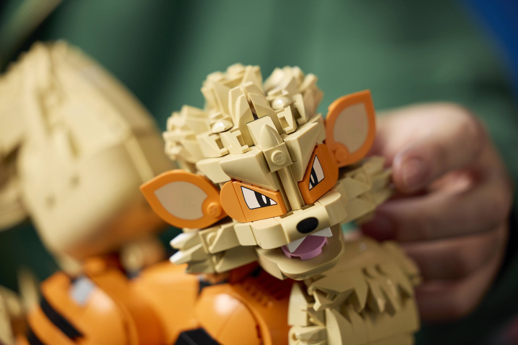 Official LEGO lifestyle image of Arcanine