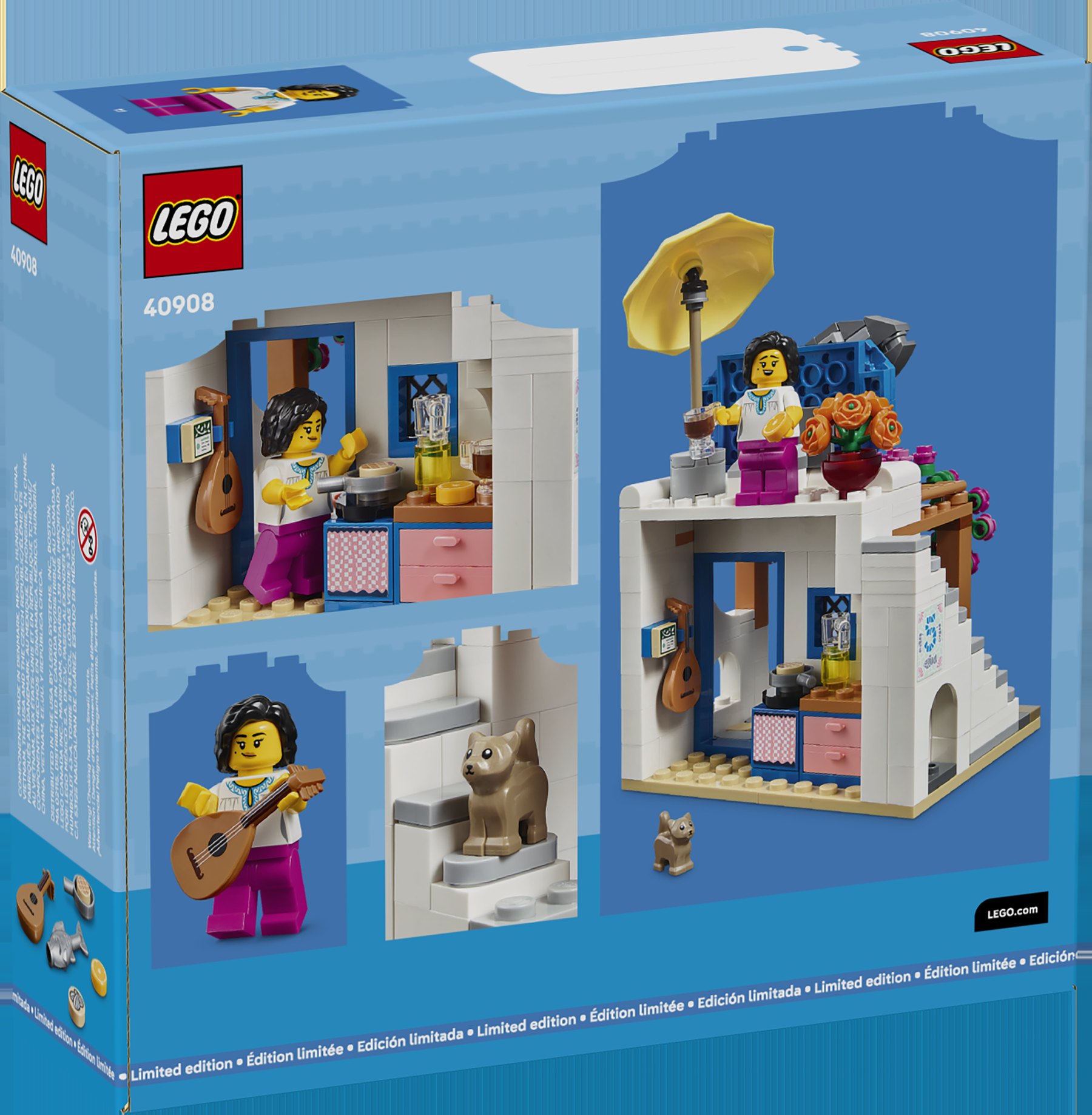 Official LEGO box image of Restaurants of the World Greece 40908