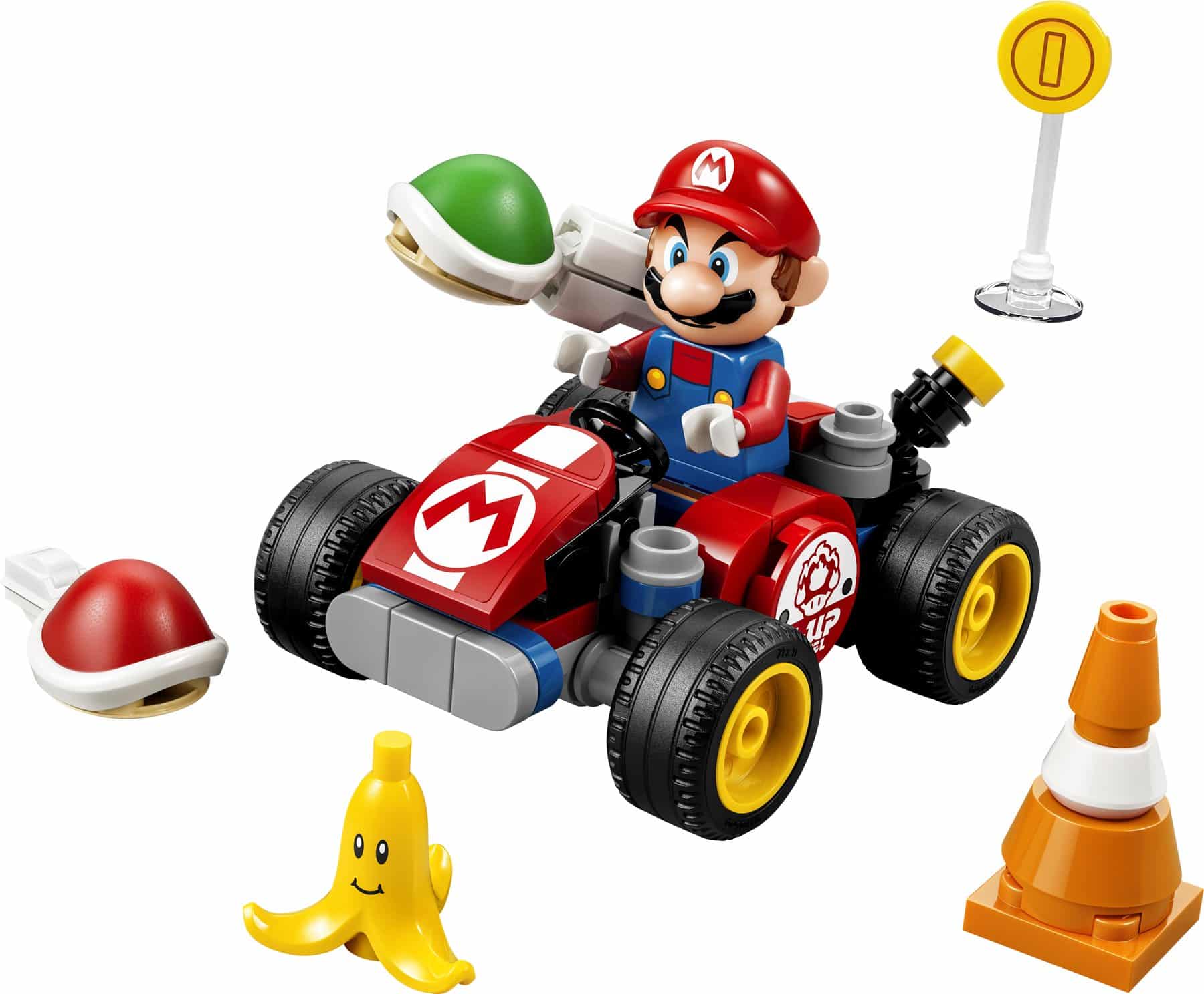 Official LEGO image of Mario Kart™ – Racing with Mario