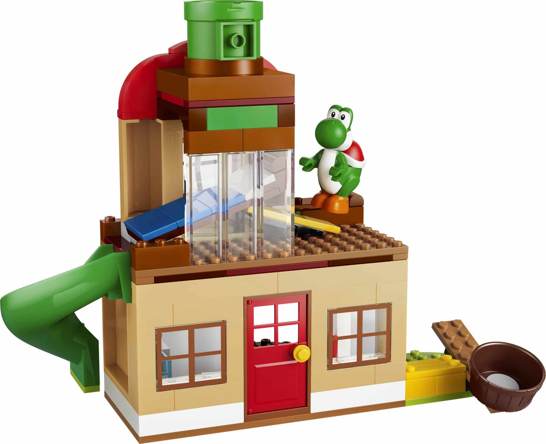Official LEGO image of Yoshi at Mario's House