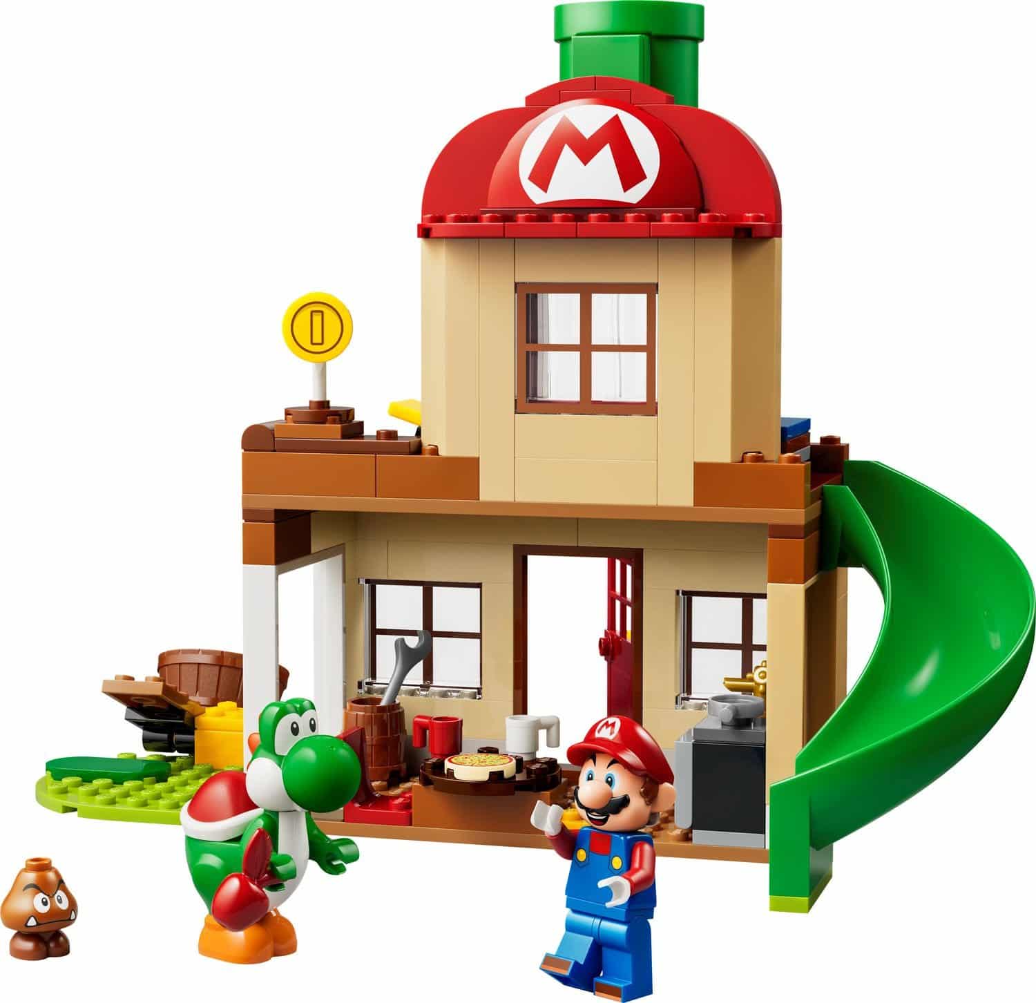 Official LEGO image of Yoshi at Mario's House