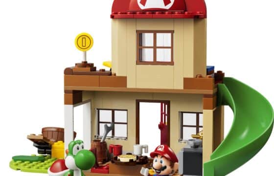 Official LEGO image of Yoshi at Mario's House