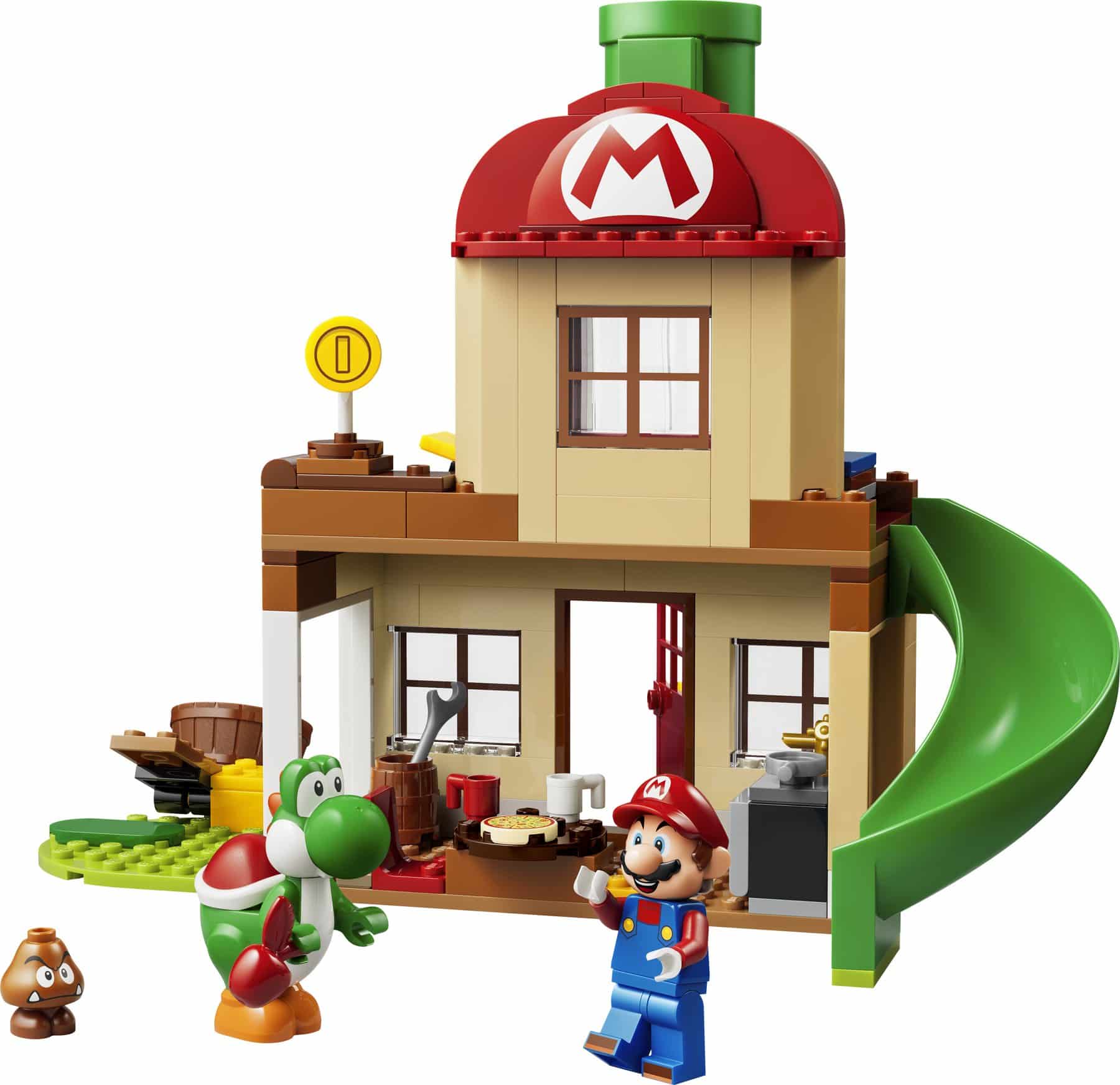 Official LEGO image of Yoshi at Mario's House