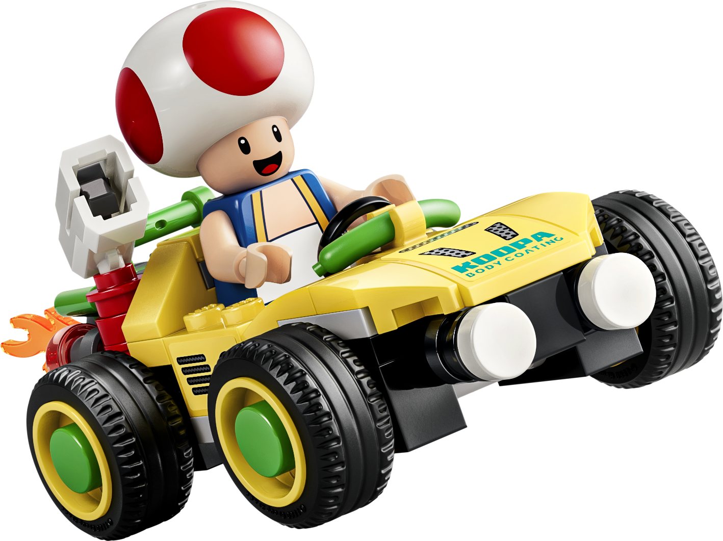 Official LEGO image of Mario Kart™ – Bowser's Rumbling Race