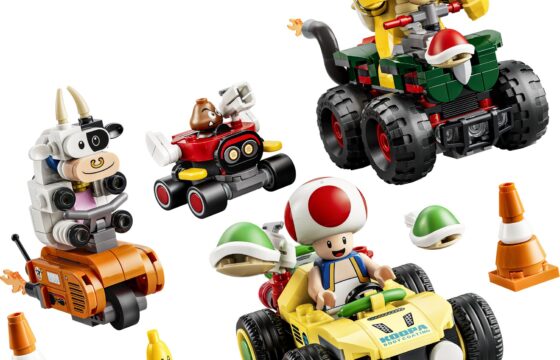 Official LEGO image of Mario Kart™ – Bowser's Rumbling Race