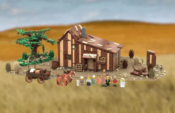 LEGO Ideas Little House on the Prairie project image by zsobricks