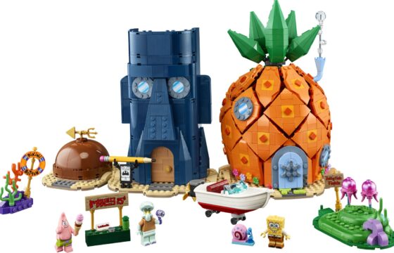 Official LEGO product image of SpongeBob SquarePants: Bikini Bottom