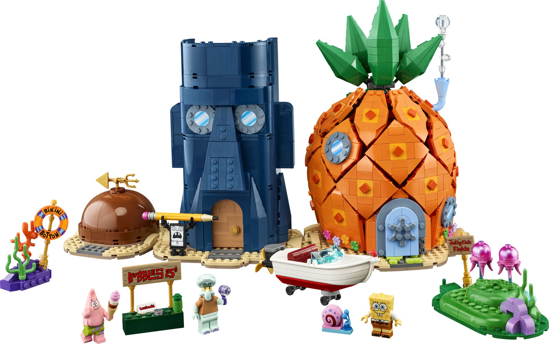 Official LEGO product image of SpongeBob SquarePants: Bikini Bottom