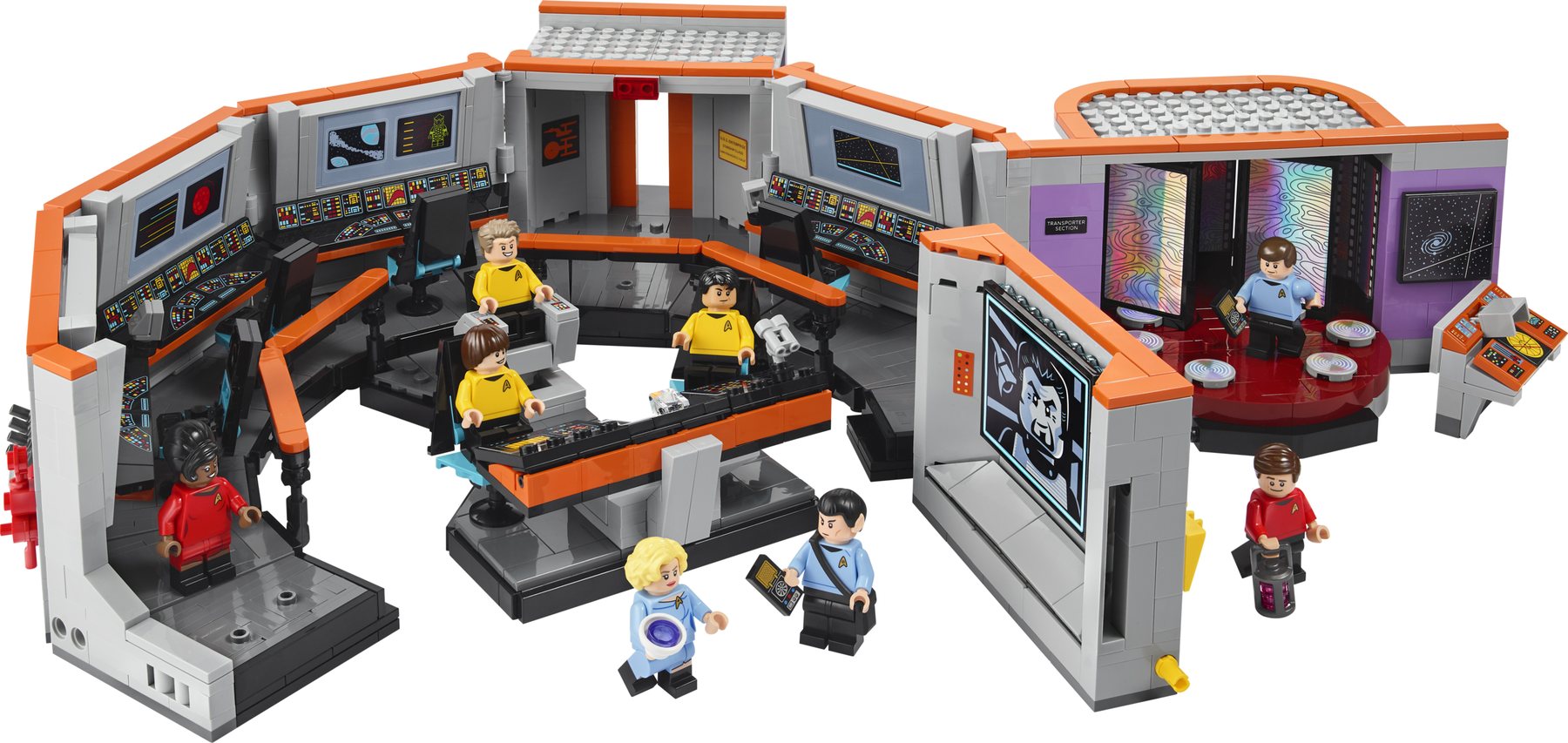 Official LEGO product image of Star Trek: U.S.S. Enterprise NCC-1701 Bridge
