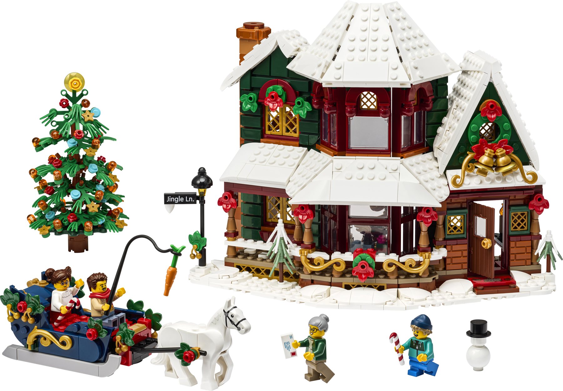 Official LEGO image of Holiday House