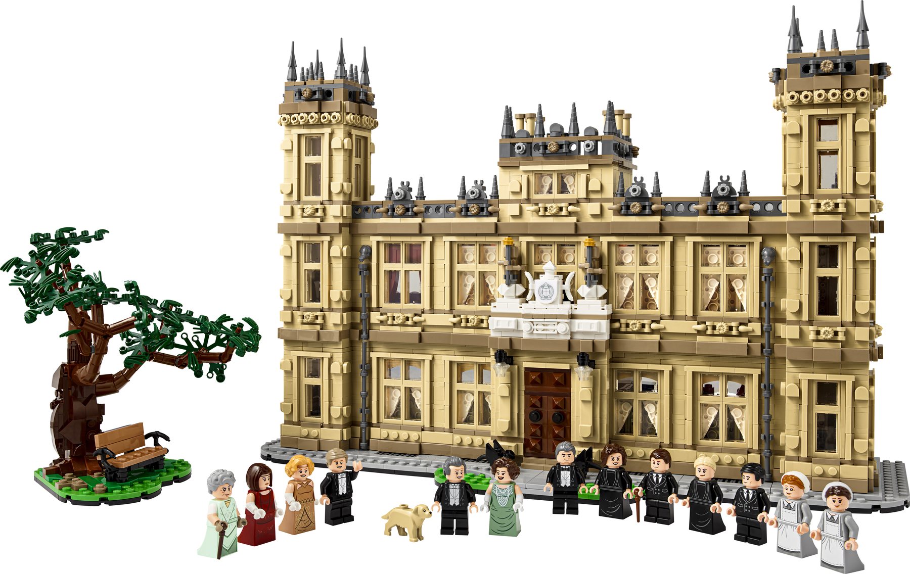 Official LEGO image of Downton Abbey