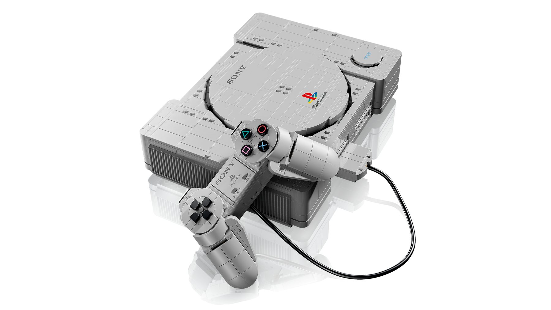 Official LEGO image of PlayStation