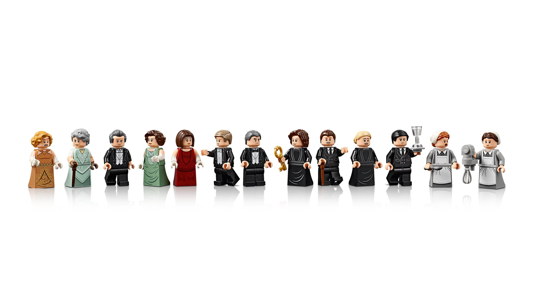 Official LEGO image of Downton Abbey