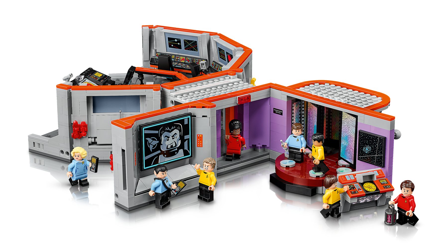 Official LEGO render of Star Trek: U.S.S. Enterprise NCC-1701 Bridge