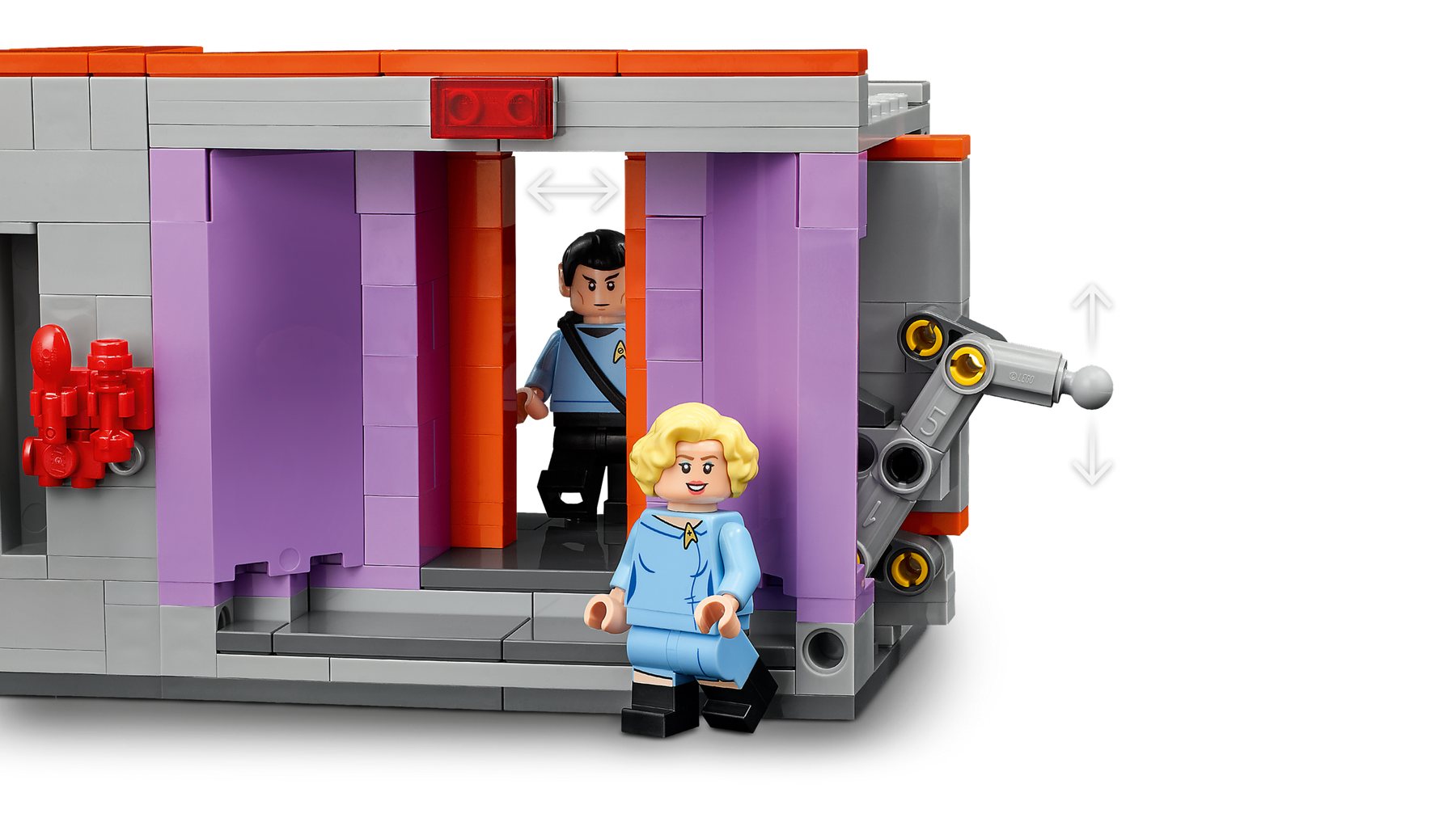 Official LEGO render of Star Trek: U.S.S. Enterprise NCC-1701 Bridge