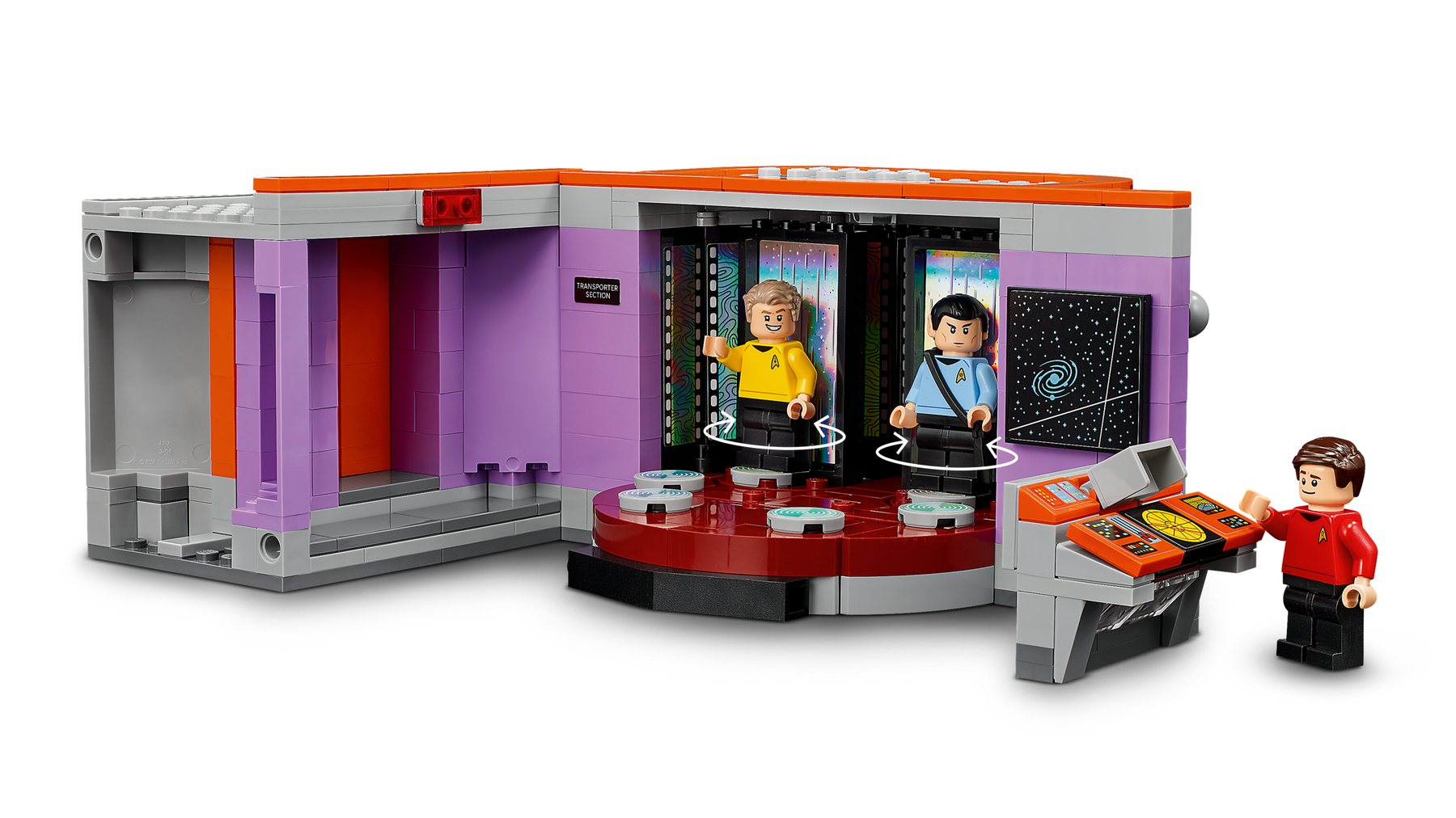 Official LEGO render of Star Trek: U.S.S. Enterprise NCC-1701 Bridge