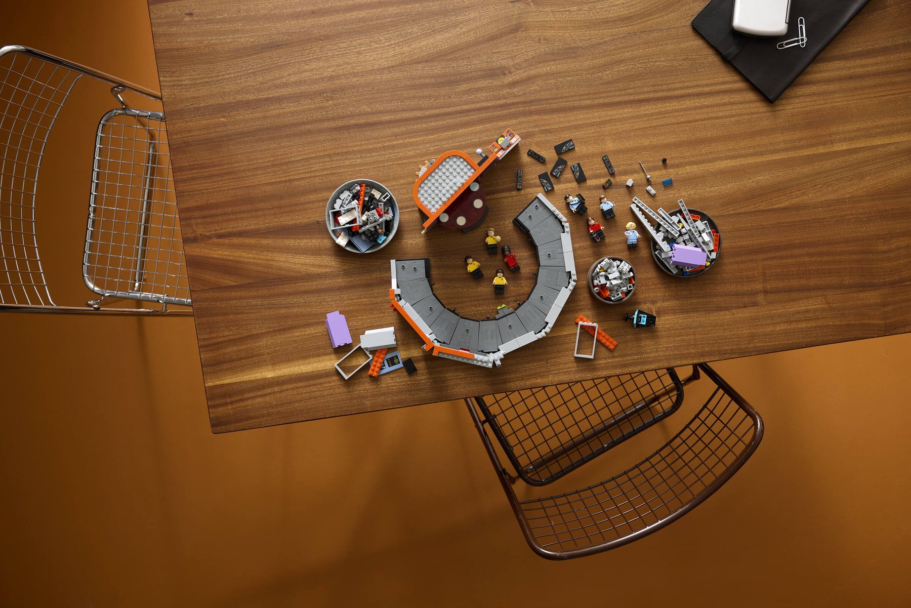 Official LEGO lifestyle image of Star Trek: U.S.S. Enterprise NCC-1701 Bridge