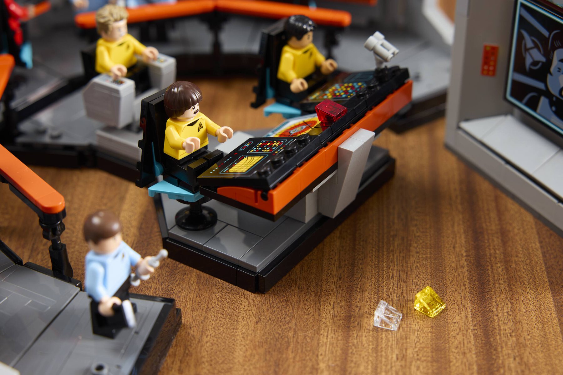 Official LEGO lifestyle image of Star Trek: U.S.S. Enterprise NCC-1701 Bridge