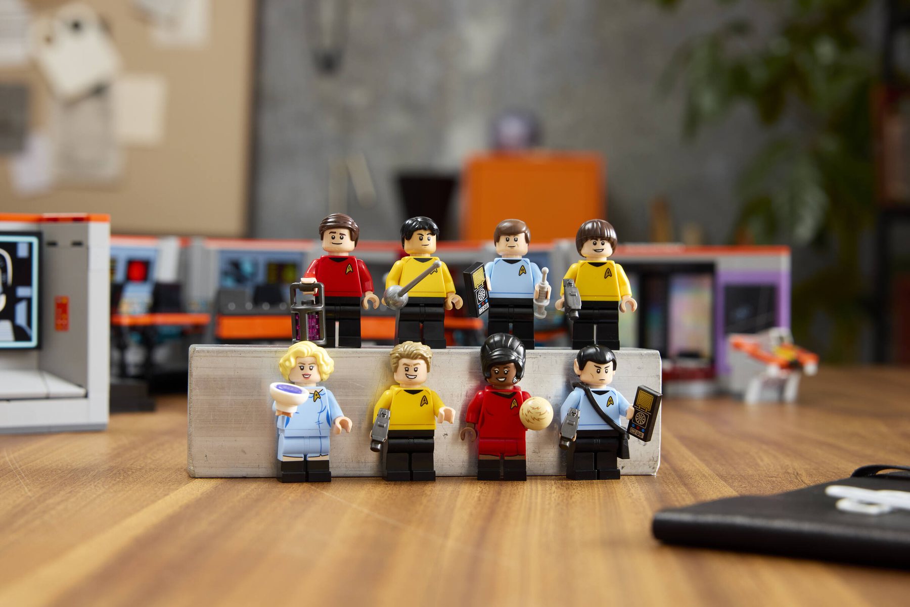 Official LEGO lifestyle image of Star Trek: U.S.S. Enterprise NCC-1701 Bridge