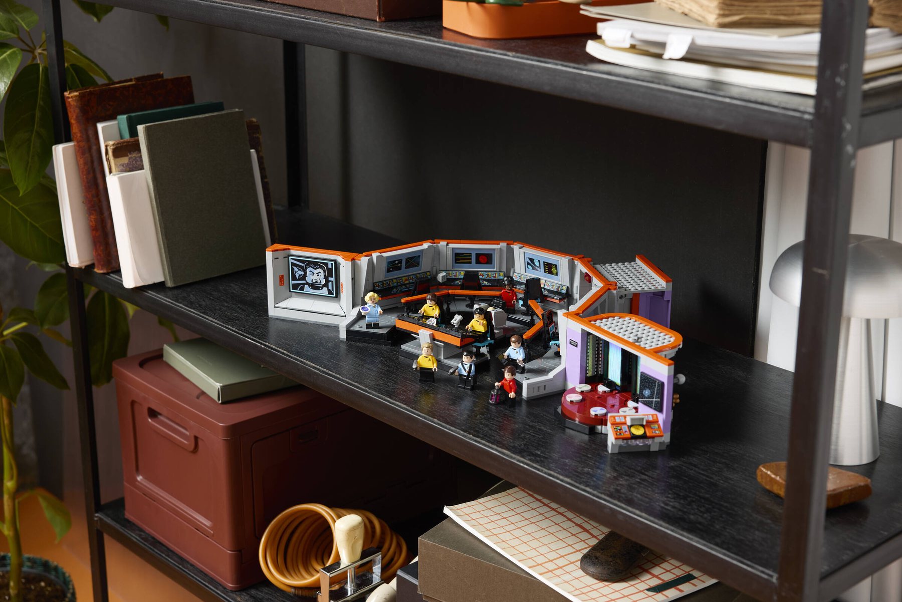 Official LEGO environment image of Star Trek: U.S.S. Enterprise NCC-1701 Bridge