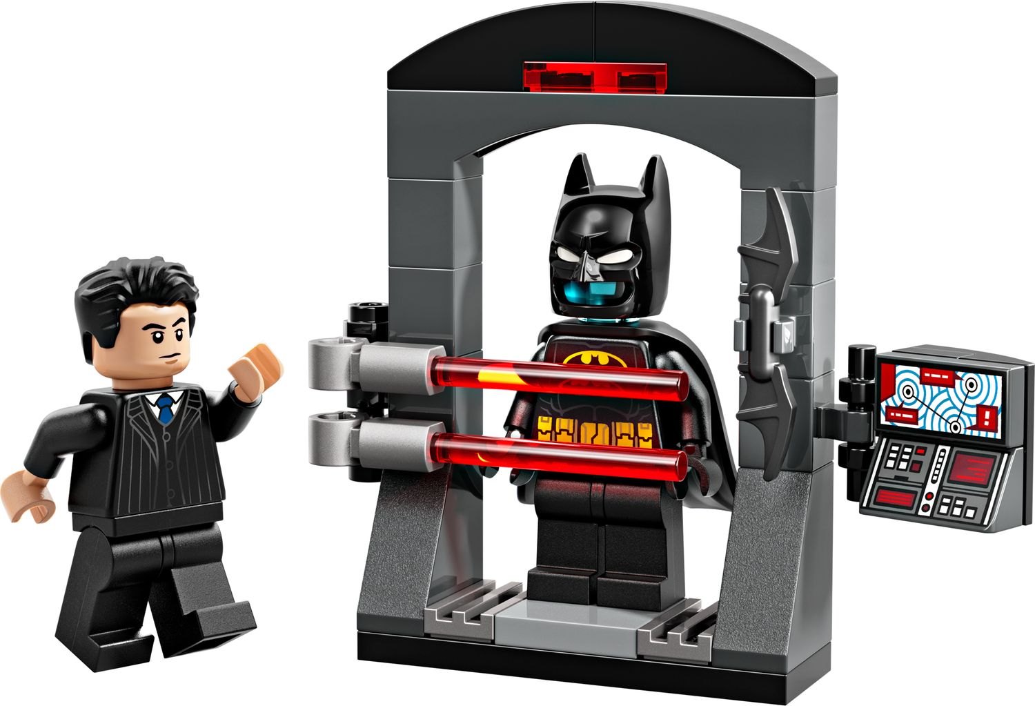 Official LEGO product image of Batman Bruce Wayne and the Batsuit 30726