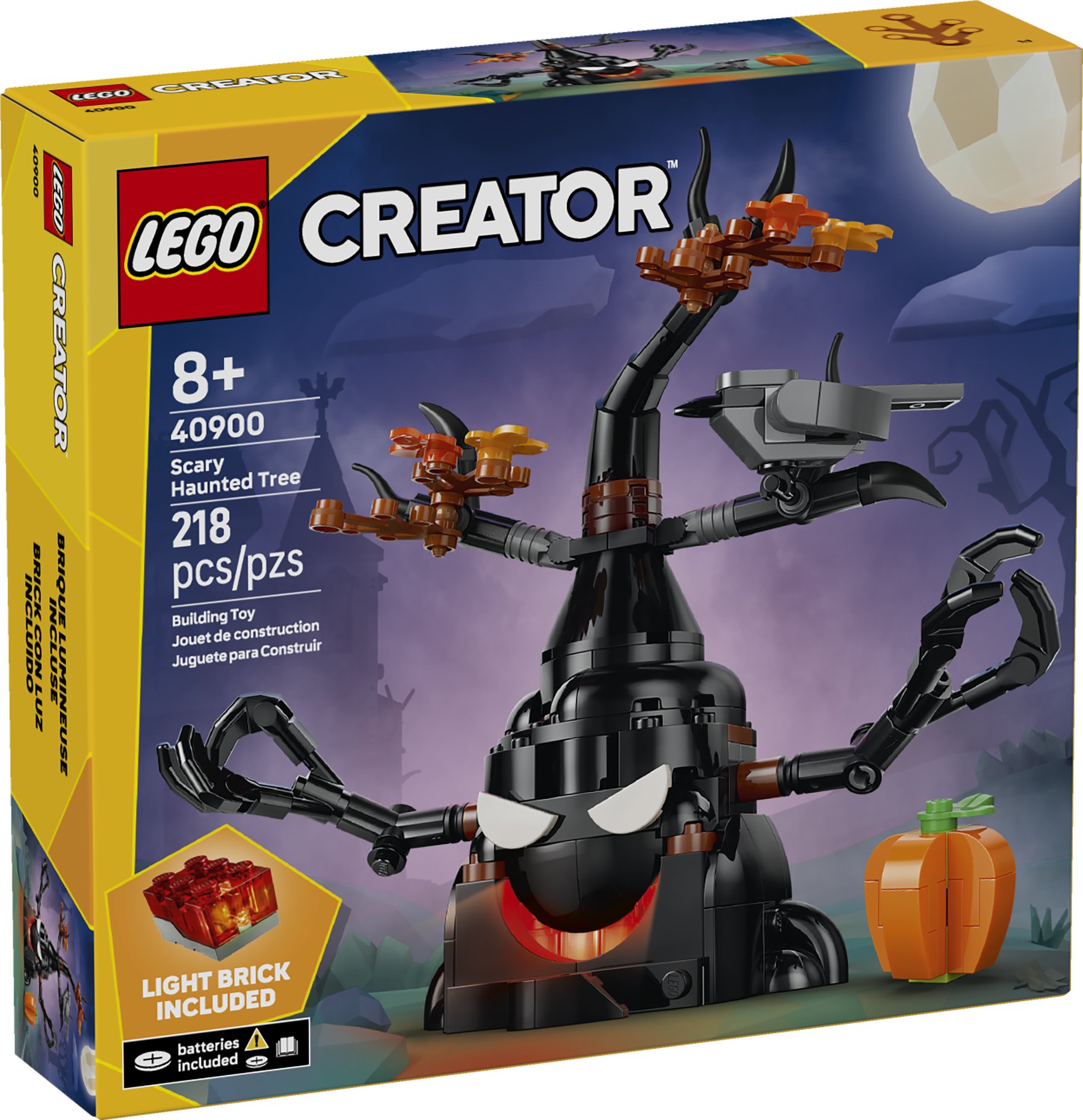 Official LEGO box image of Scary Haunted Tree 40900