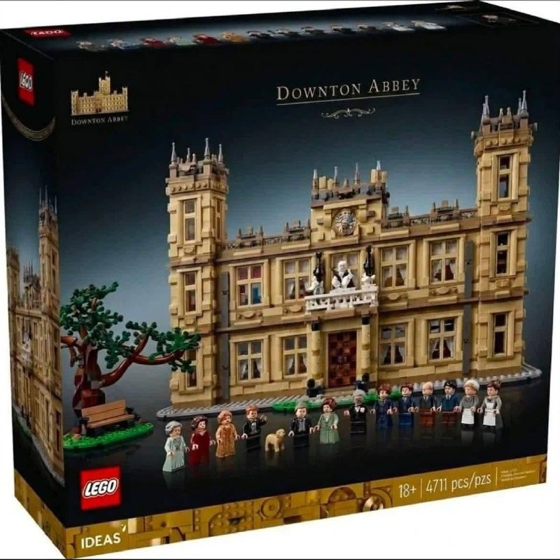 Leaked box image of a rumored LEGO Downton Abbey set